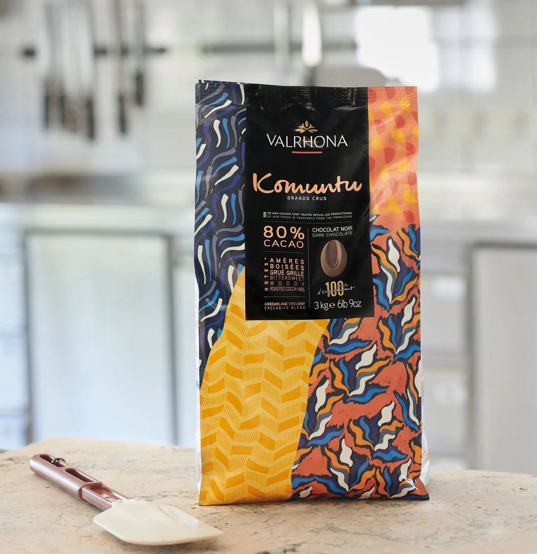 Chocolat Noir Komuntu 80%, Valrhona