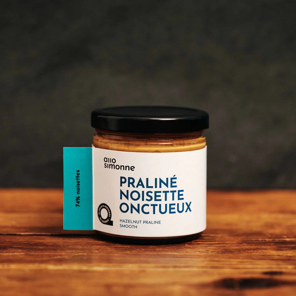 Tartinade Praliné Noisette Onctueux - 220 g    - Allo Simonne - Tartinade -  - La Guilde Culinaire