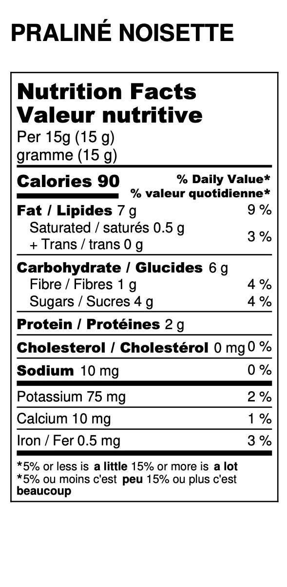 Tartinade Praliné Noisette Onctueux - 220 g    - Allo Simonne - Tartinade -  - La Guilde Culinaire