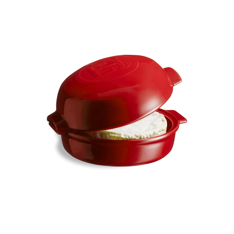 Cheese Baker Dia 0.5L - Emile Henry Grand Cru - Rouge   - Emile Henry - Service à fondue - 91348417 - La Guilde Culinaire