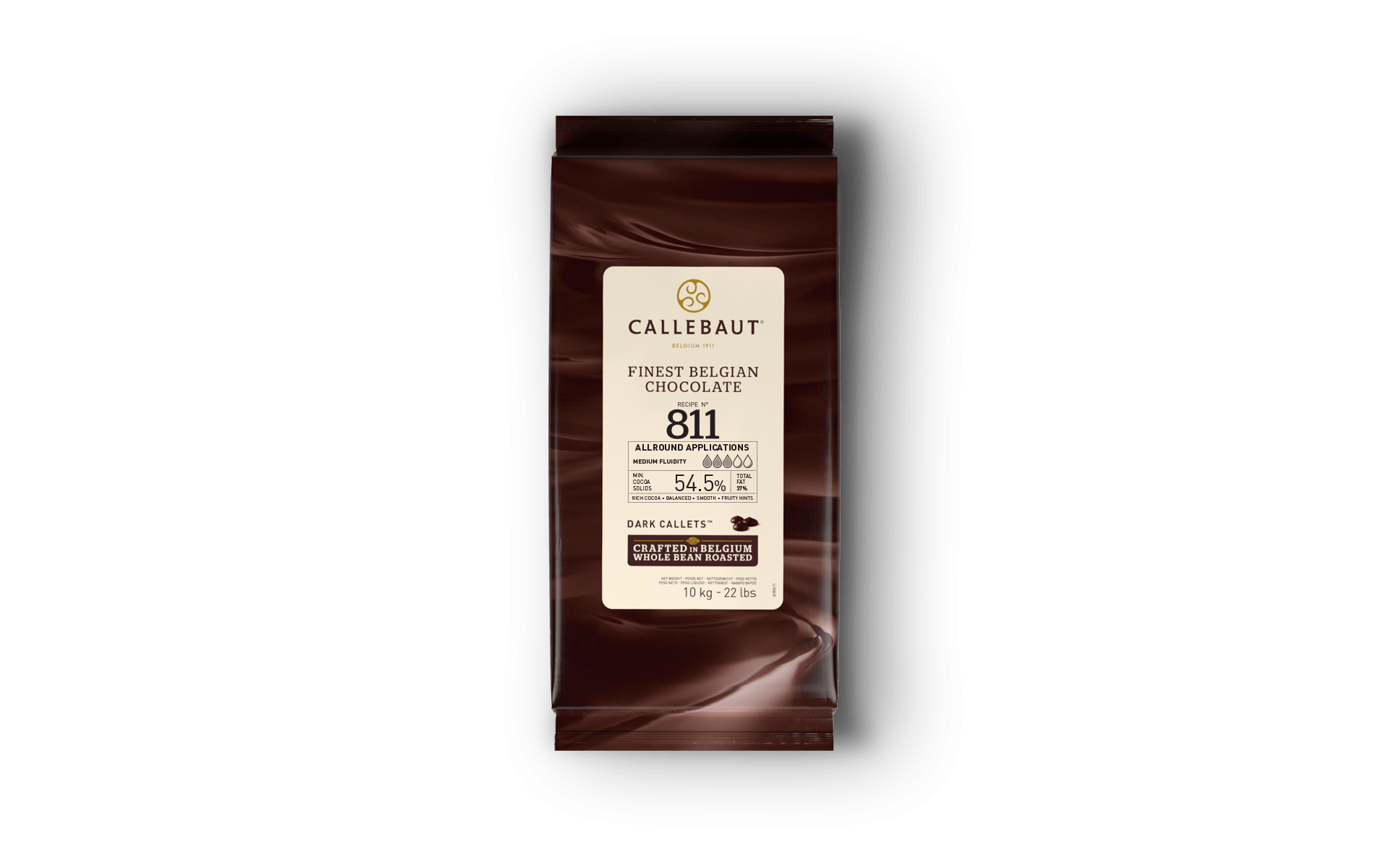 Chocolat Noir semi-sucré 54.5% - Callebaut 811NV    - Callebaut - Chocolat au lait - 