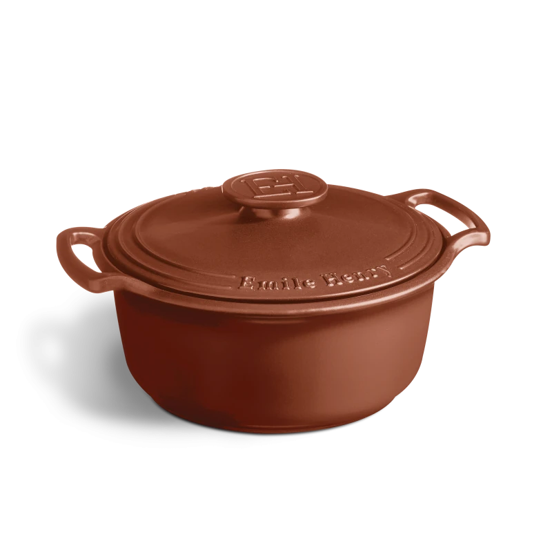 Cocotte Sublime 4L - Emile Henry Sienne   - Emile Henry - Cocotte - 91144740 - La Guilde Culinaire