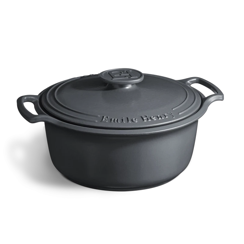 Cocotte Sublime 5.5L - Emile Henry Ardoise   - Emile Henry - Cocotte - 91774760