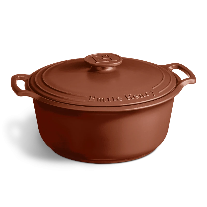 Cocotte Sublime 6.5L - Emile Henry Sienne   - Emile Henry - Cocotte - 91144770 - La Guilde Culinaire