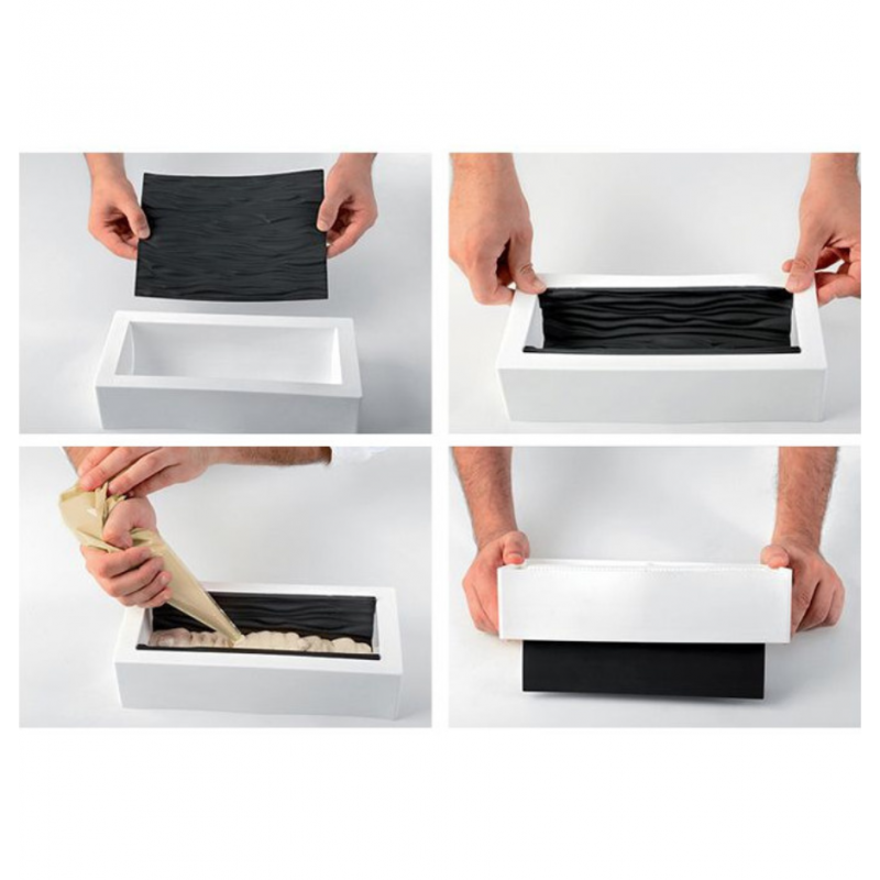 Moule silicone Bûche Magic Wood    - SilikoMart - Moule à bûche -  - La Guilde Culinaire