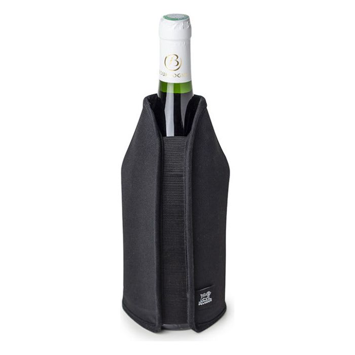 Rafraîchisseur extensible Vins & Champagnes, noir, 23 cm    - Peugeot - Pichet et carafe -  - La Guilde Culinaire