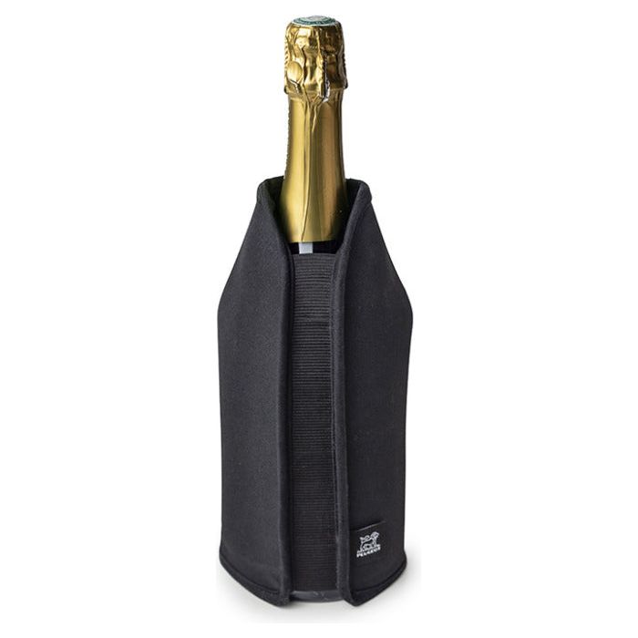 Rafraîchisseur extensible Vins & Champagnes, noir, 23 cm    - Peugeot - Pichet et carafe -  - La Guilde Culinaire