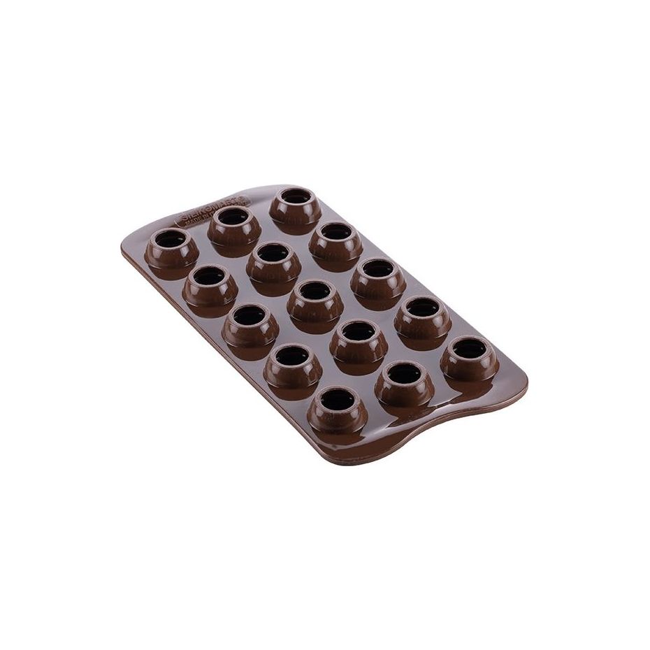 Moule silicone pour chocolat - Oeufs de Pâques - Choco Drop    - SilikoMart - Moule pour chocolat -  - La Guilde Culinaire