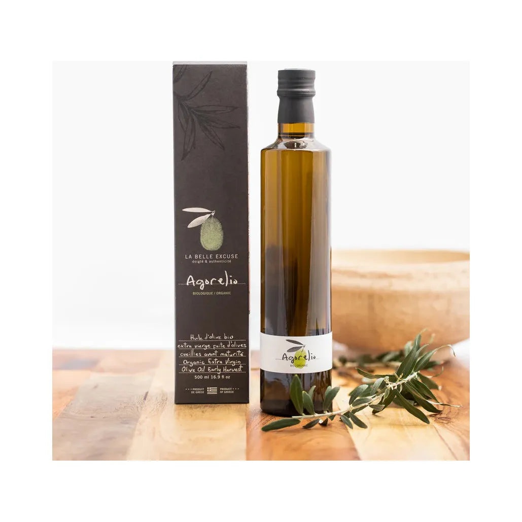 Huile d'Olive Agorelio Bio 500ml - La Belle Excuse - Huile d'olive - - La Guilde Culinaire