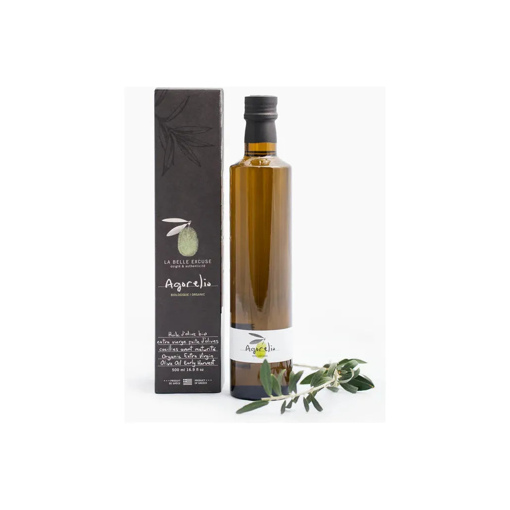 Huile d'Olive Agorelio Bio 500ml - La Belle Excuse - Huile d'olive - - La Guilde Culinaire