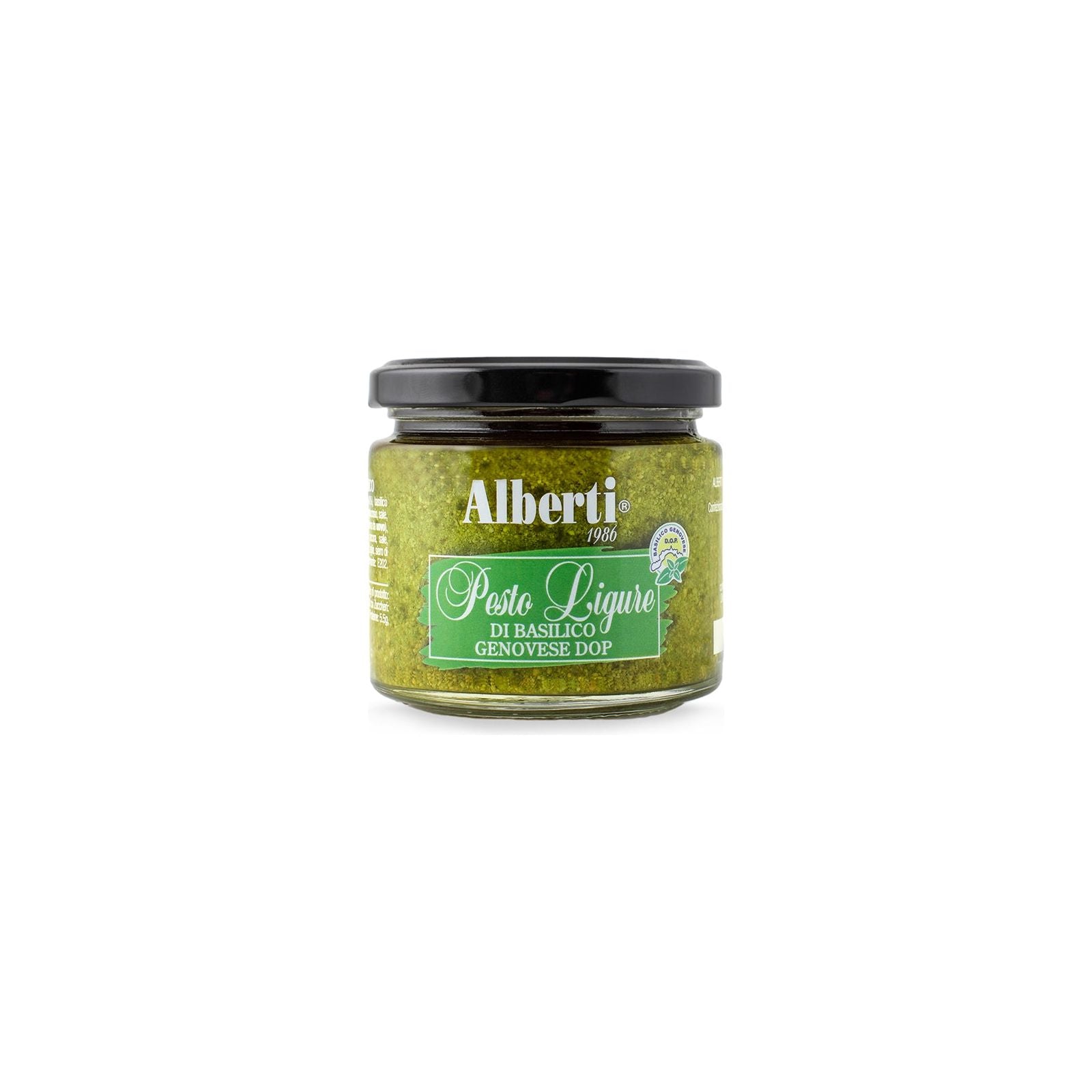 Ligurian Pesto of Genoese Basil DOP – 1986 Line – 170gr    - Alberti - Sauce -  - La Guilde Culinaire