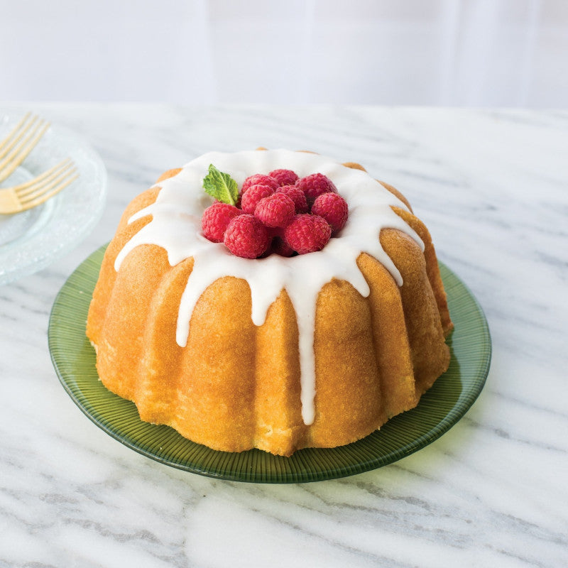 Petit Moule à gâteau Bundt Original Gold avec poignées    - Nordic Ware - Moule à gâteaux - 