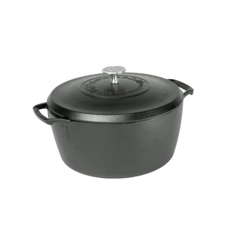 Cocotte en fonte Blacklock *02* 5,5Qt. Triple préparé ! - Lodge - Cocotte - - La Guilde Culinaire