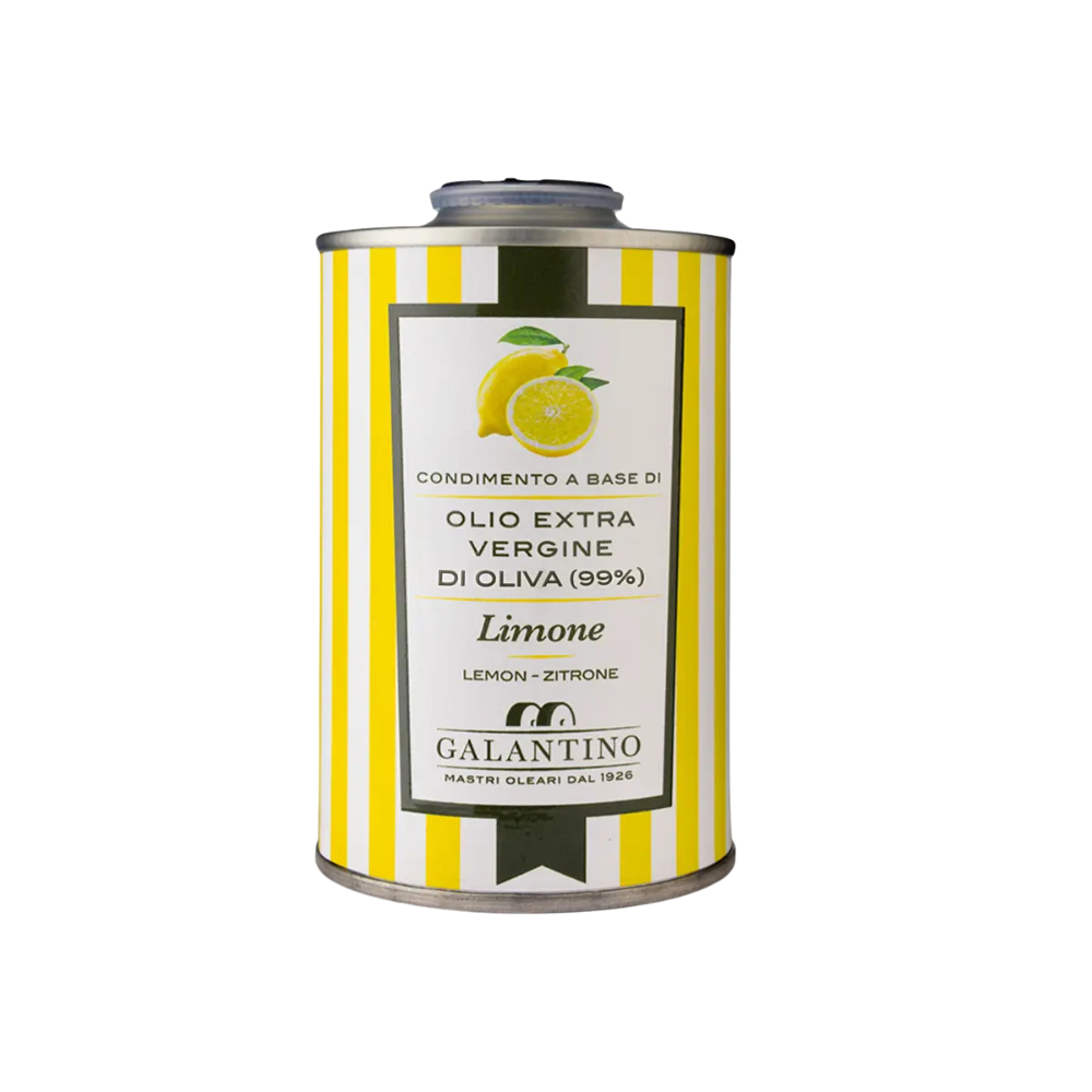 Huile d'olive extra vierge au citron 250ml Galantino Bidon 250 ml - Galantino - Huile d'olive - GLAT250LI - La Guilde Culinaire