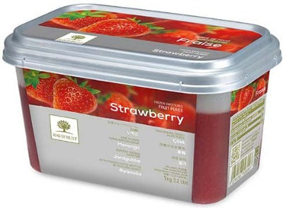 Purée de Fraise surgelée 1kg    - Ravifruit - Purée de fruit -  - La Guilde Culinaire