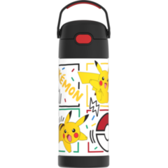 Bouteille d'eau FUNtainer avec paille 14oz (410 ml) - Pokémon    - Thermos - Bouteille d'eau -  - La Guilde Culinaire