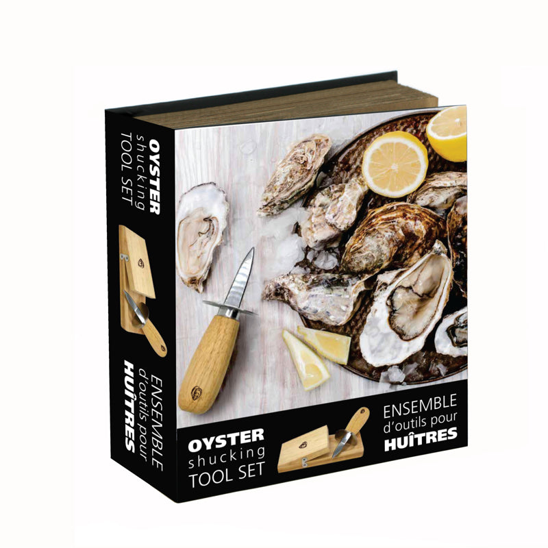 Ensemble d'ouvre-huîtres à huîtres, outil à huître portable, ouvre-huîtres  de qualité commerciale, pour le marché/restaurant de fruits de mer :  : Cuisine et Maison