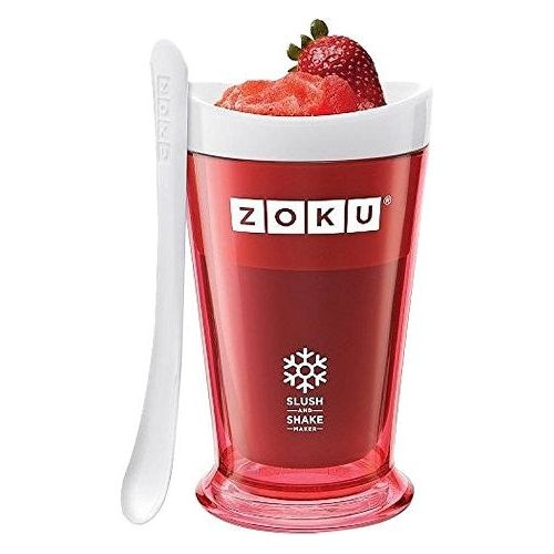 Appareil à Slush et Shake Rouge   - Zoku - Appareil à glace et crème glacée - ZK113RD - La Guilde Culinaire