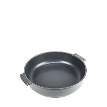 APPOLIA - Plat four en céramique rond Ardoise 34cm-13.4"    - Peugeot - Plat pour four -  - La Guilde Culinaire