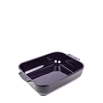 APPOLIA - Plat four en céramique rectangle aubergine 32cm-12,5"    - Peugeot - Plat pour four -  - La Guilde Culinaire