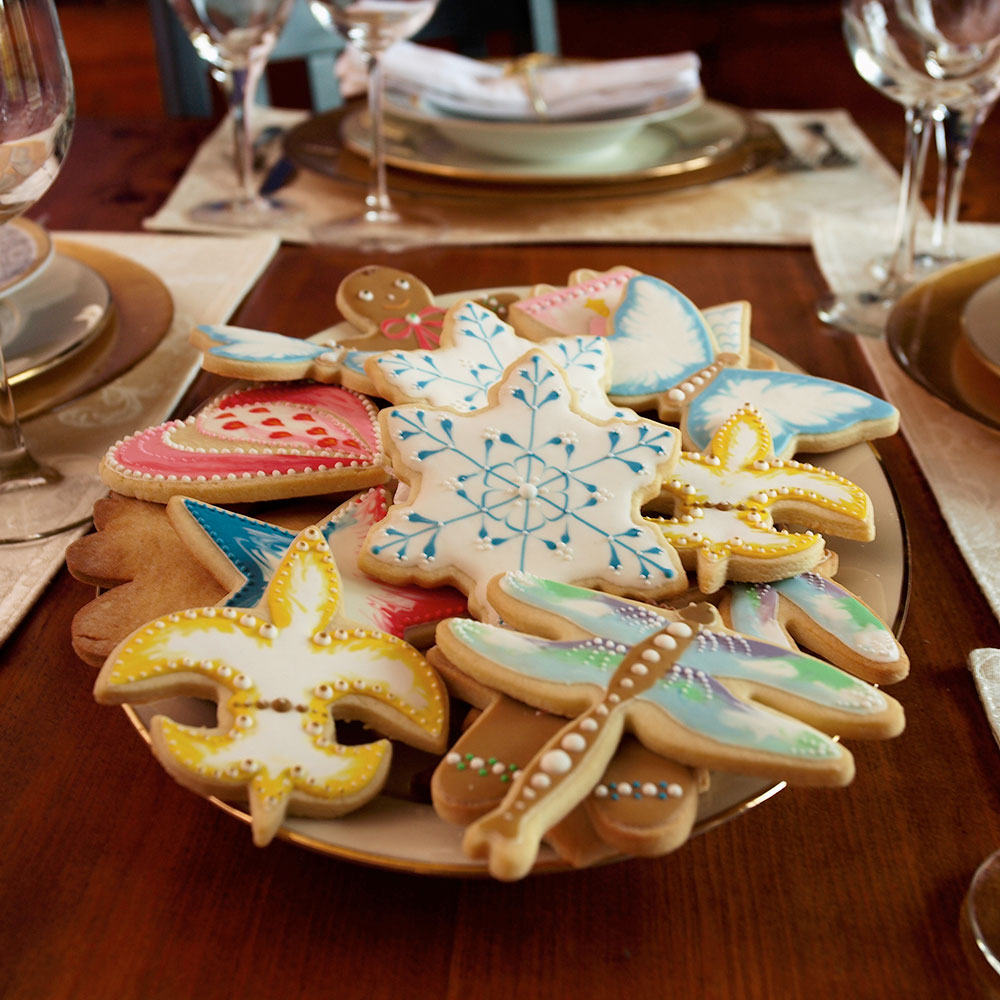 Set De 2 Flocon Neige Cookie Emporte Pièce Noël Hiver Fête Biscuit