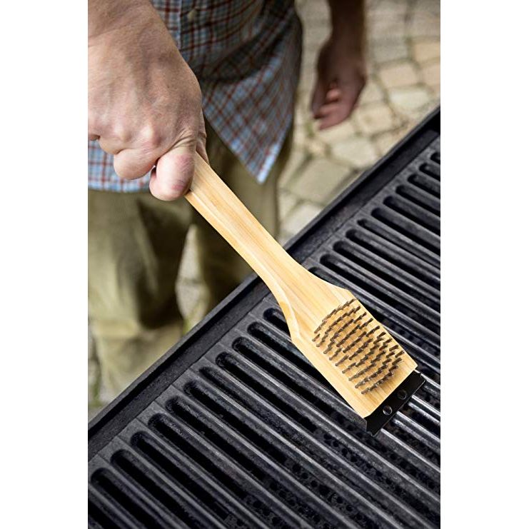 Brosse à BBQ avec racloir - OUTSET    - Outset - Brosse à BBQ -  - La Guilde Culinaire