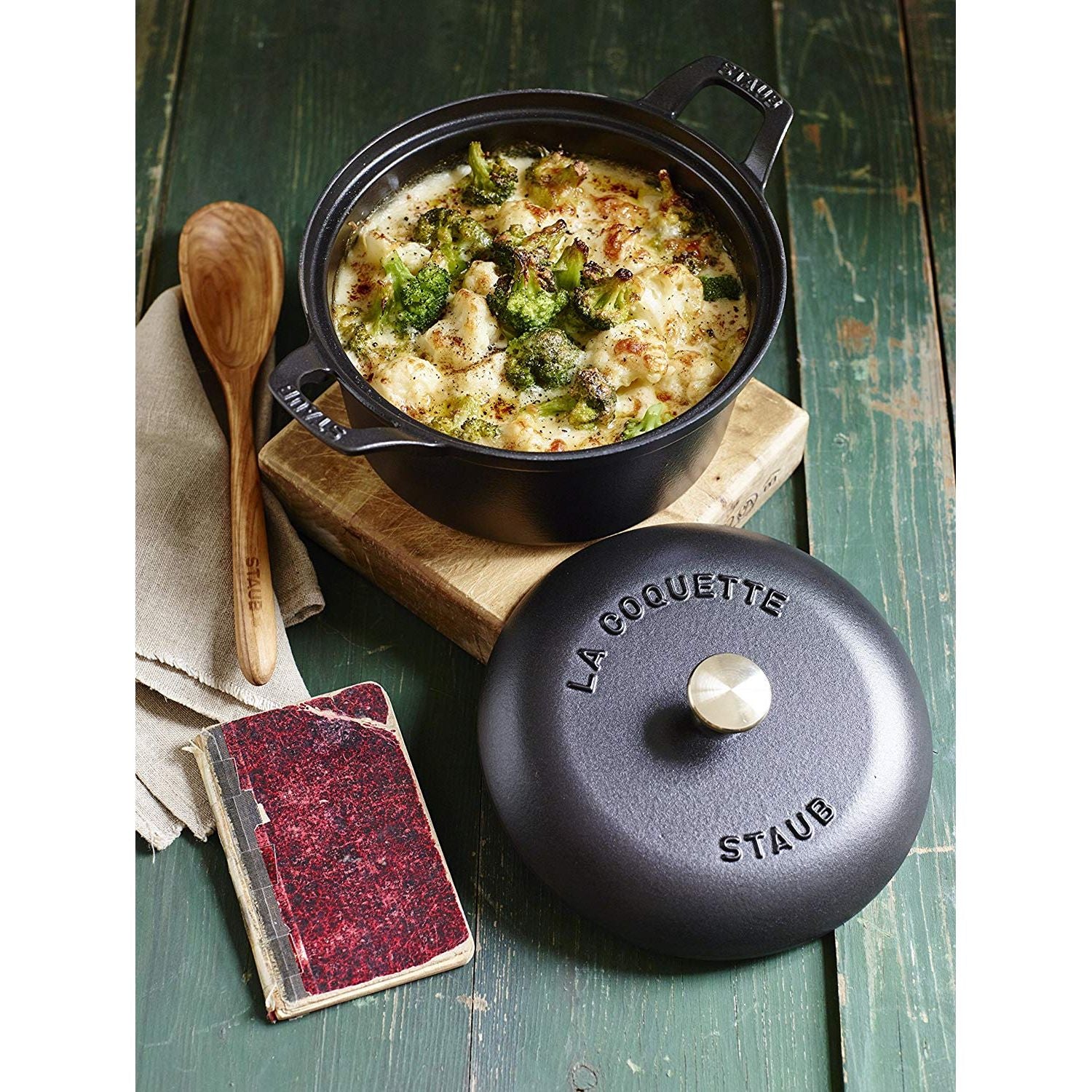 STAUB La Coquette Ronde, 20 cm Cocotte vintage    - Staub - Cocotte -  - La Guilde Culinaire