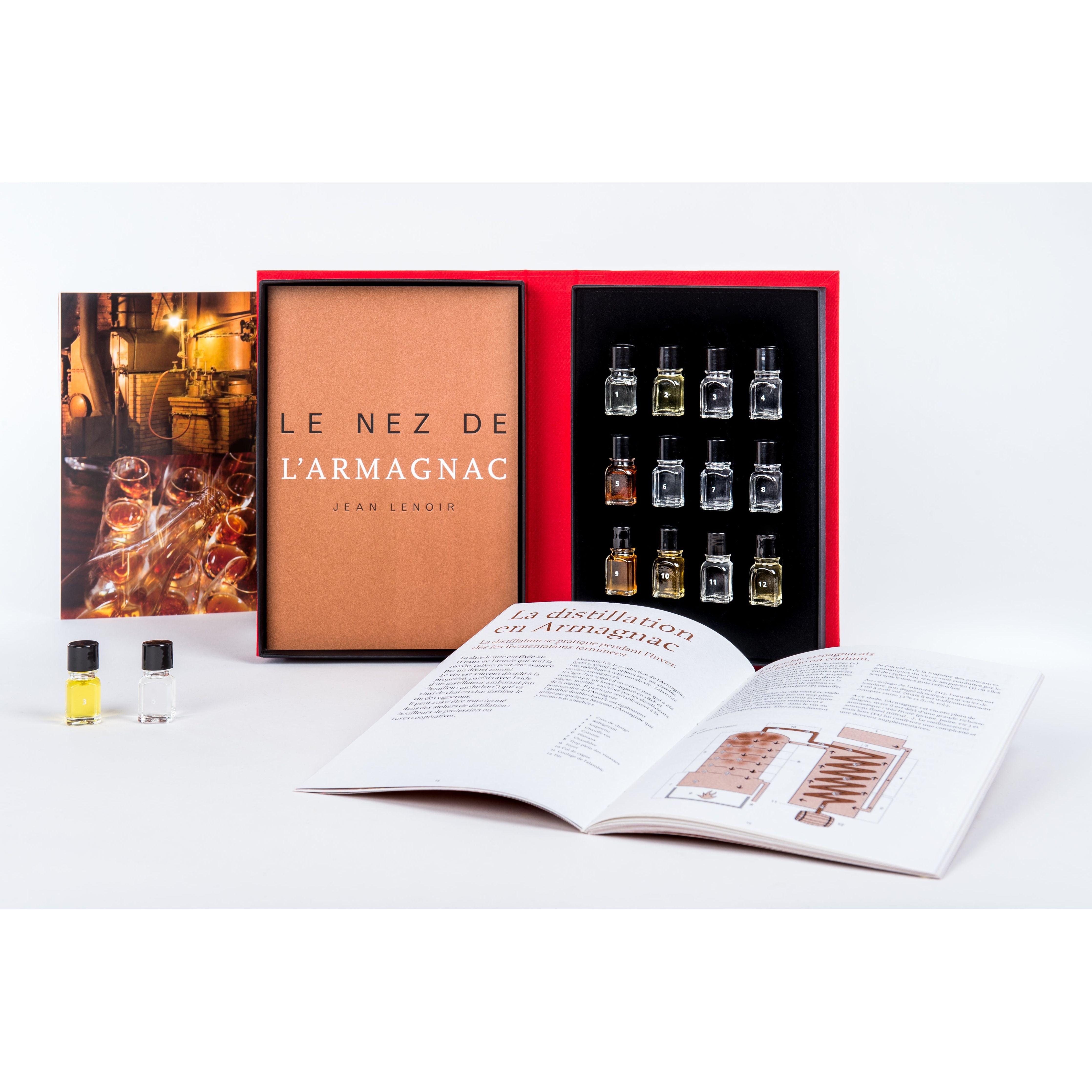 Le Nez de l'Armagnac 12 arômes    - Le Nez du Vin - Livre d'alcool et boisson -  - La Guilde Culinaire