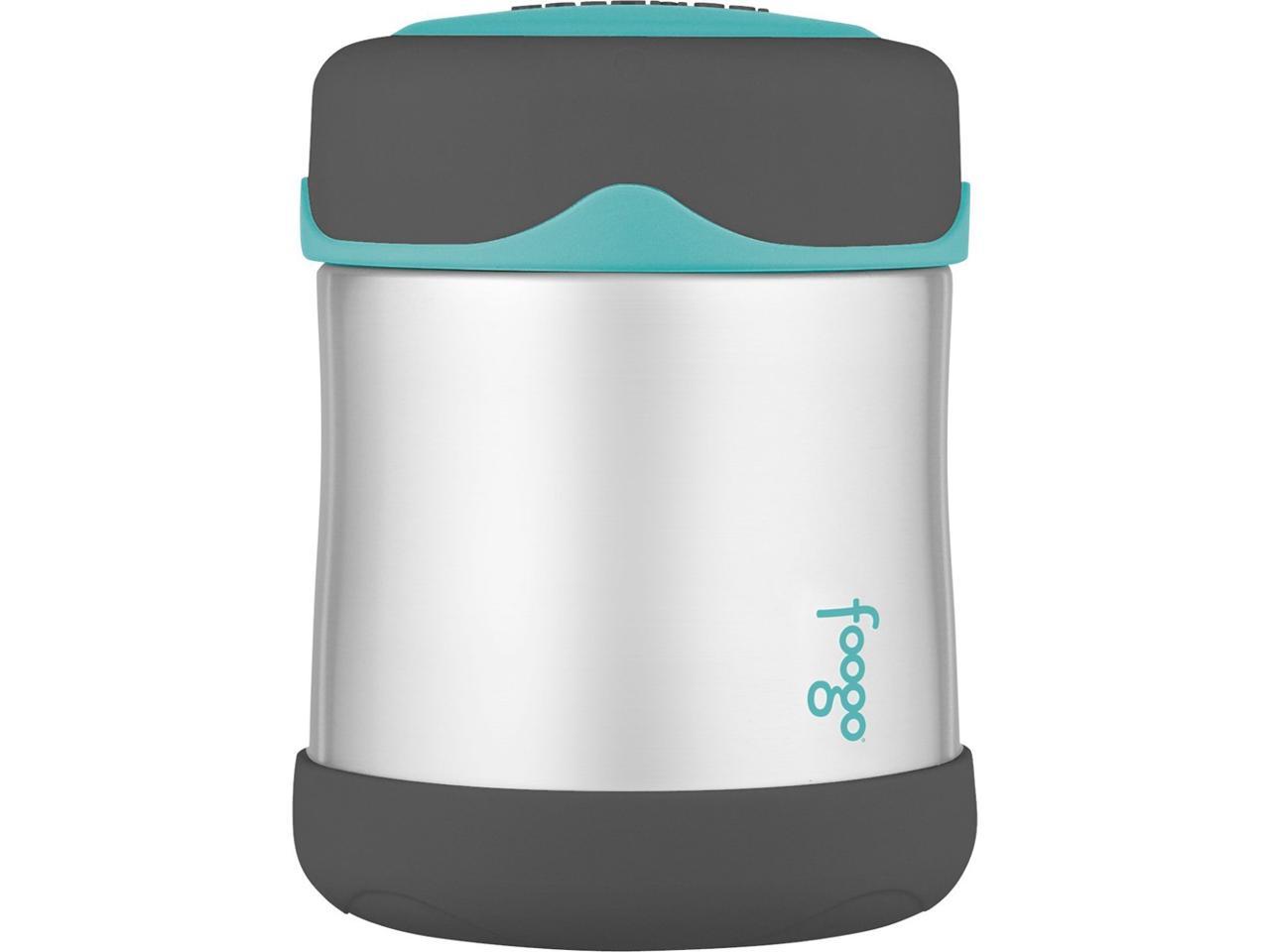 Thermos Foogo - Contenant Alimentaire sous vide 10oz Sarcelle/Fumée    - Thermos - Contenant pour aliment - 
