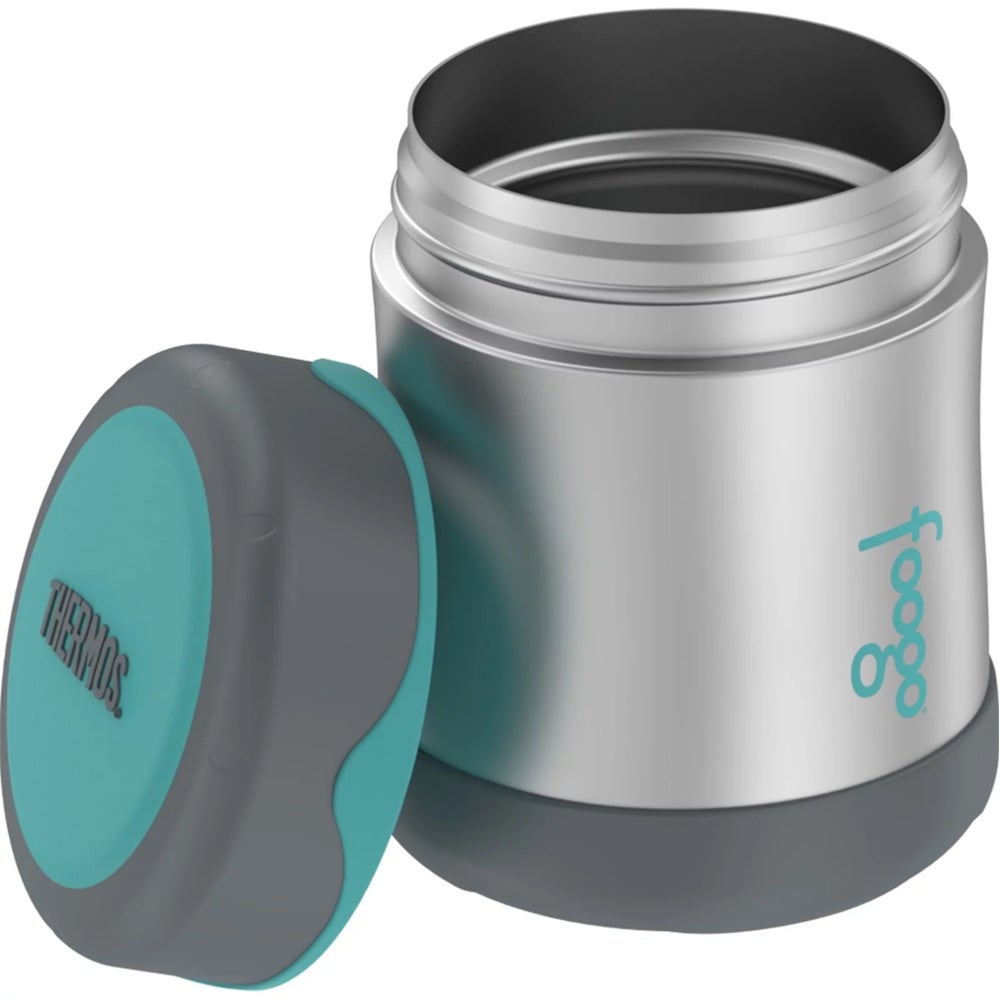 Thermos Foogo - Contenant Alimentaire sous vide 10oz Sarcelle/Fumée    - Thermos - Contenant pour aliment - 