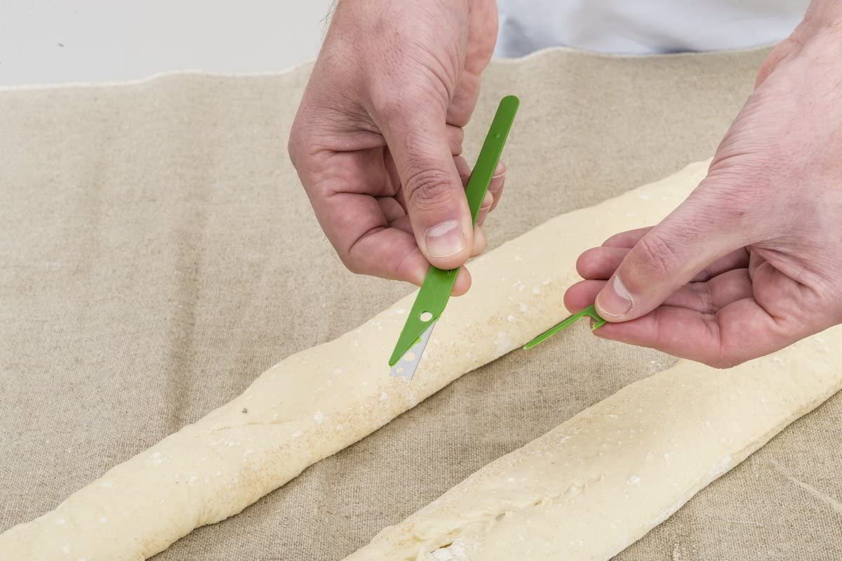 Scarificateur à pain - grignette - lame de boulanger modèle pro. Vert