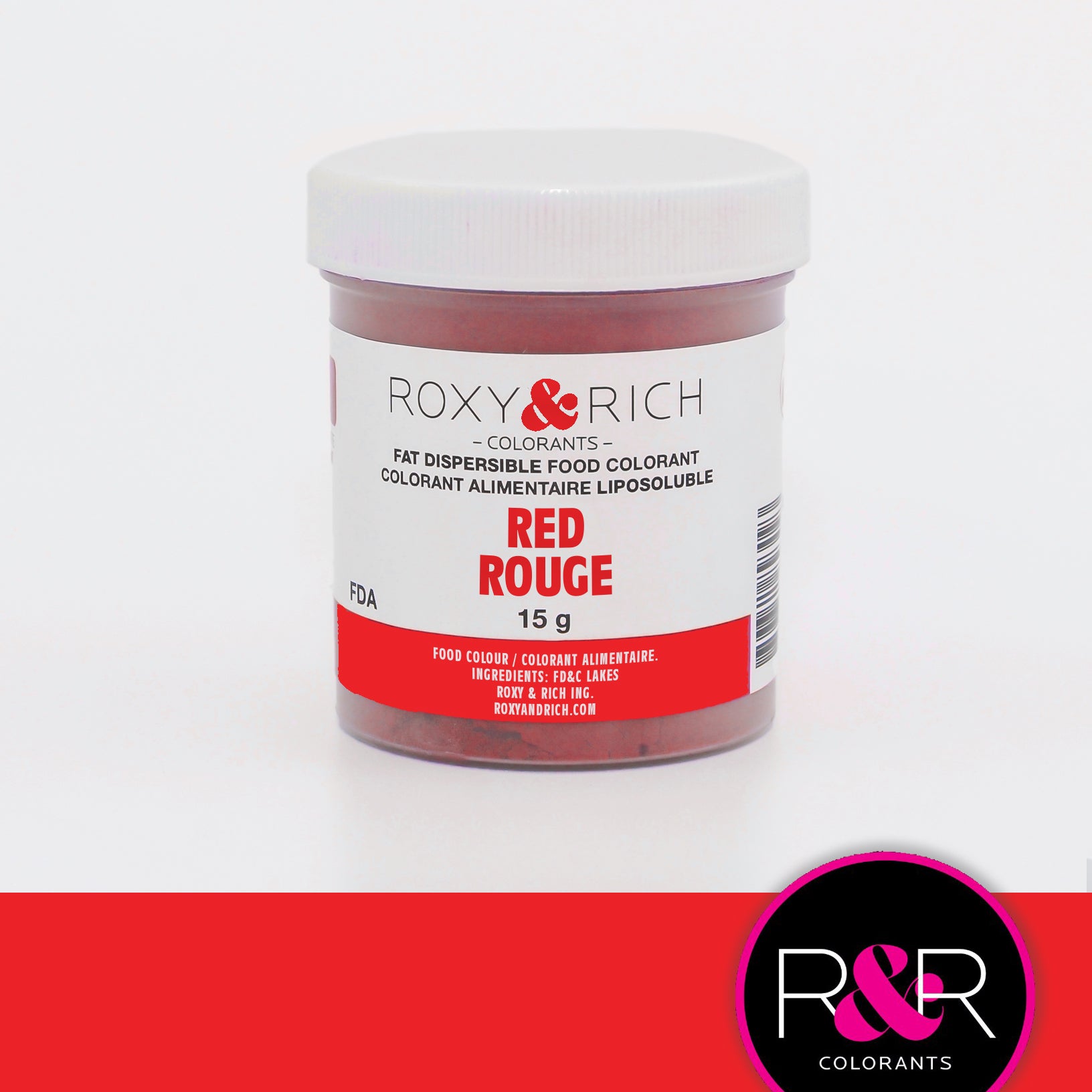 Colorant liquide liposoluble naturel rouge epicuria 30 ml 