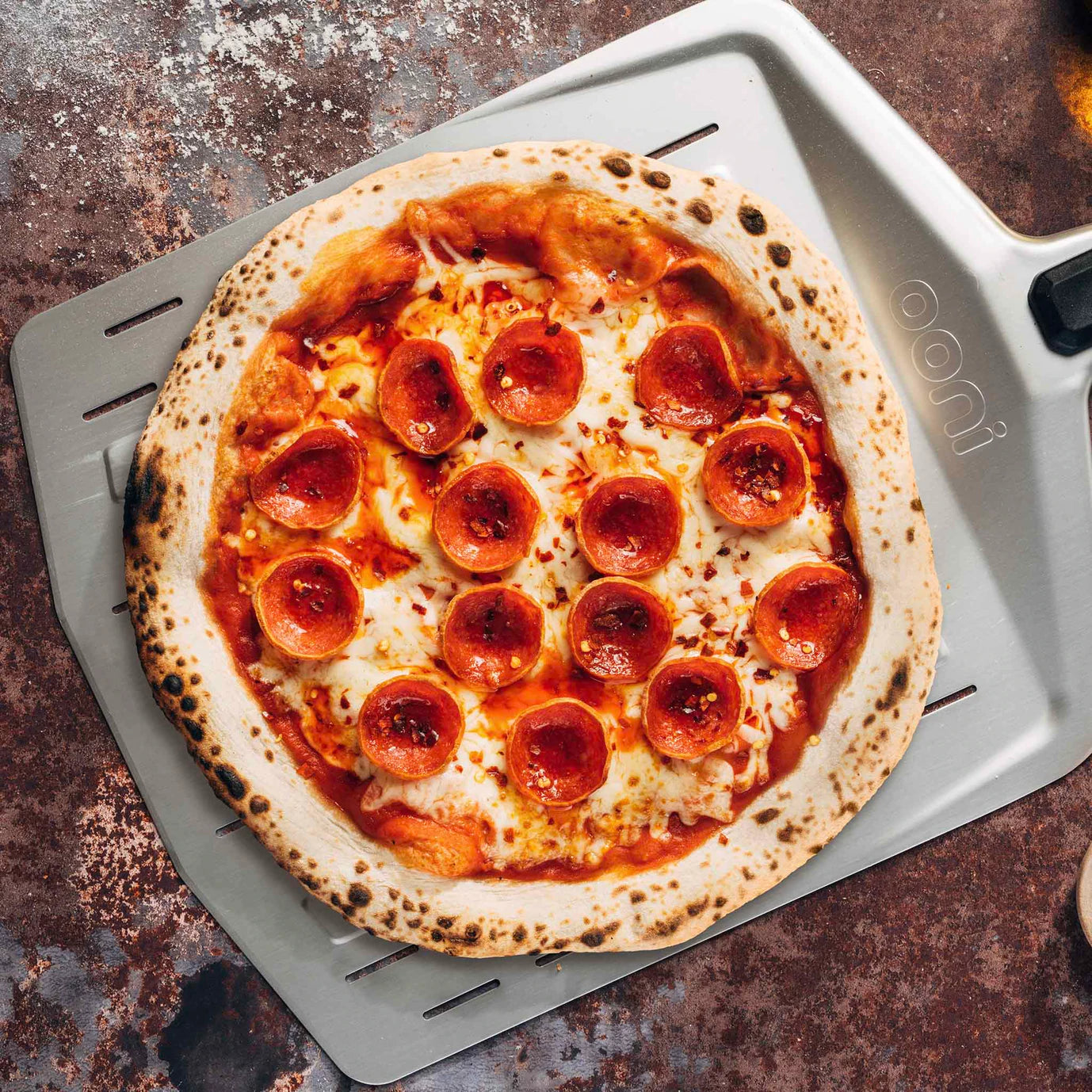 Pelle à pizza rectangulaire non perforée (14”) – Ooni