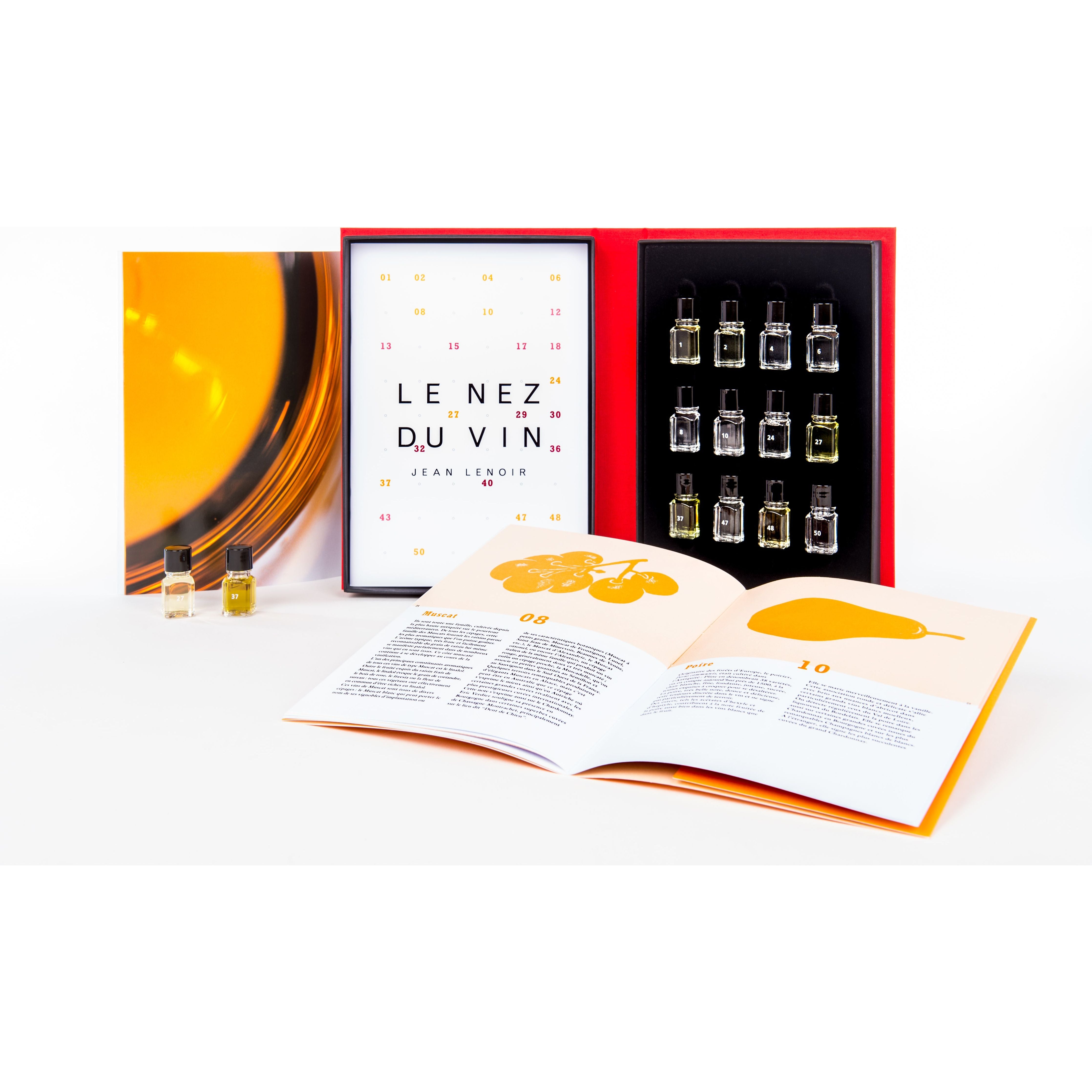 Les vins blancs et champagnes - 12 arômes    - Le Nez du Vin - Livre d'alcool et boisson -  - La Guilde Culinaire