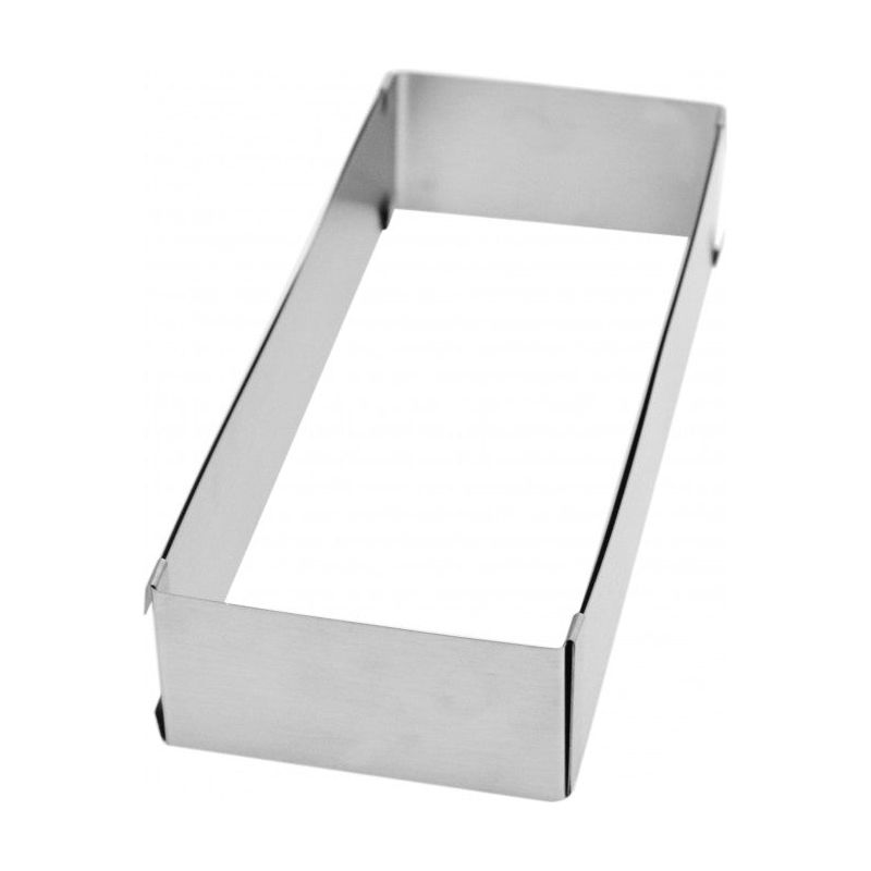 Cadre pâtissier rectangle extensible inox de 25 à 48 cm    - Scrapcooking - Cadre à pâtisserie -  - La Guilde Culinaire