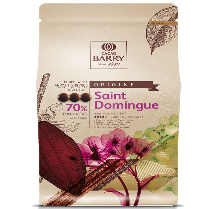 Chocolat noir pâtissier, 61% de cacao - La Vie Claire Saint Pierre