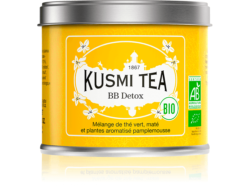 Kusmi Tea - Coffret Les Infusions Bio - AquaExotica, AquaSummer, Feel Zen,  Lovely Night, Happy Mind, Only Spices, Rooibos Vanille, Rooibos Amande 