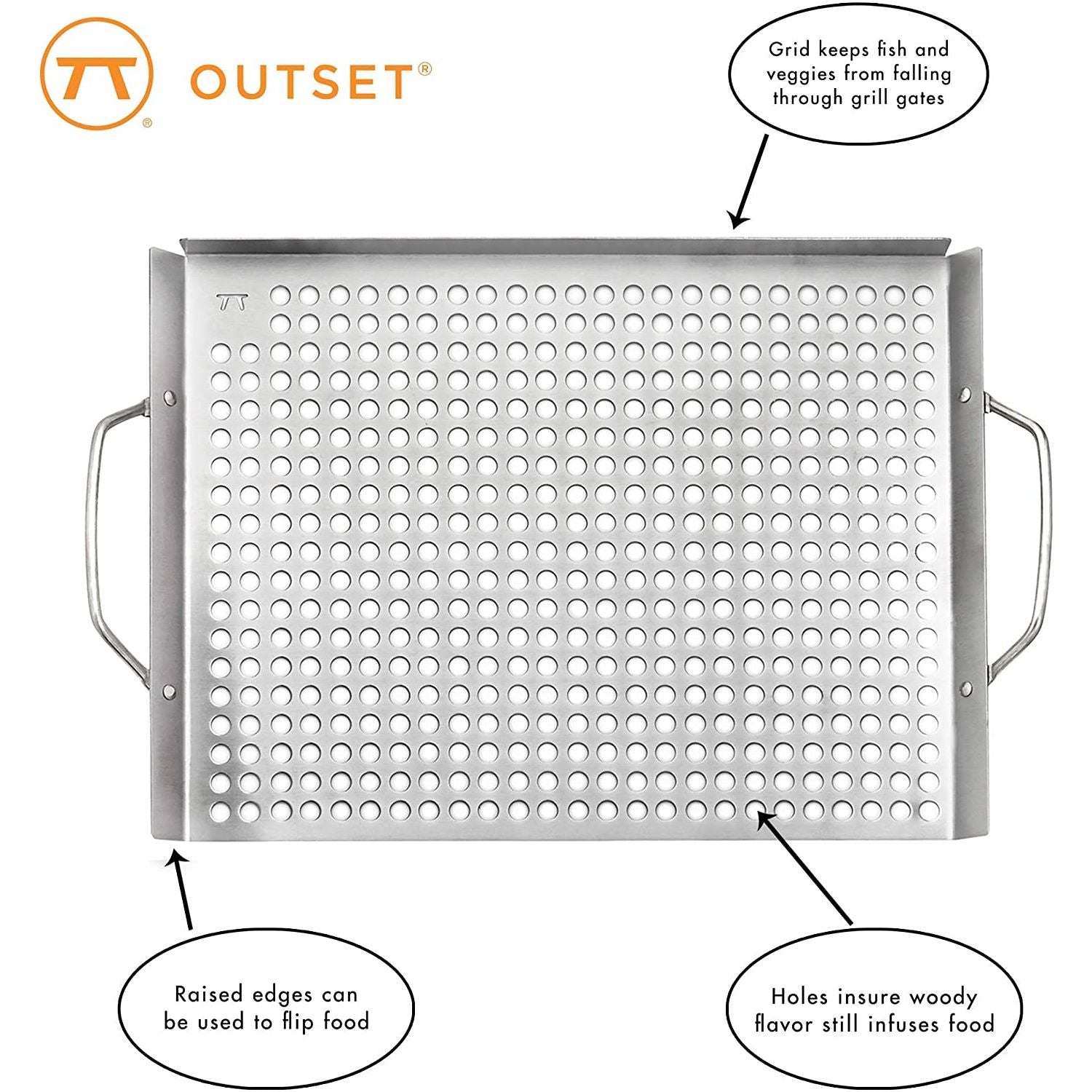 Grille de Barbecue    - Outset - Grille pour cuisson -  - La Guilde Culinaire