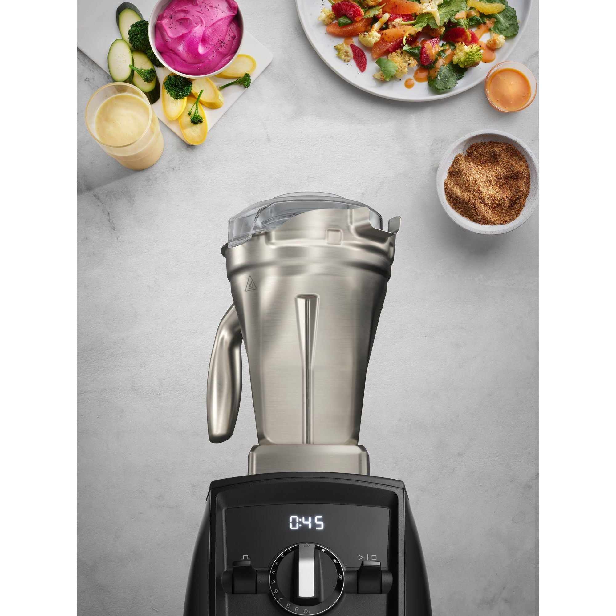 Bol en acier inoxydable de 1,4 litre - Vitamix    - Vitamix - Accessoire pour robot mixeur -  - La Guilde Culinaire