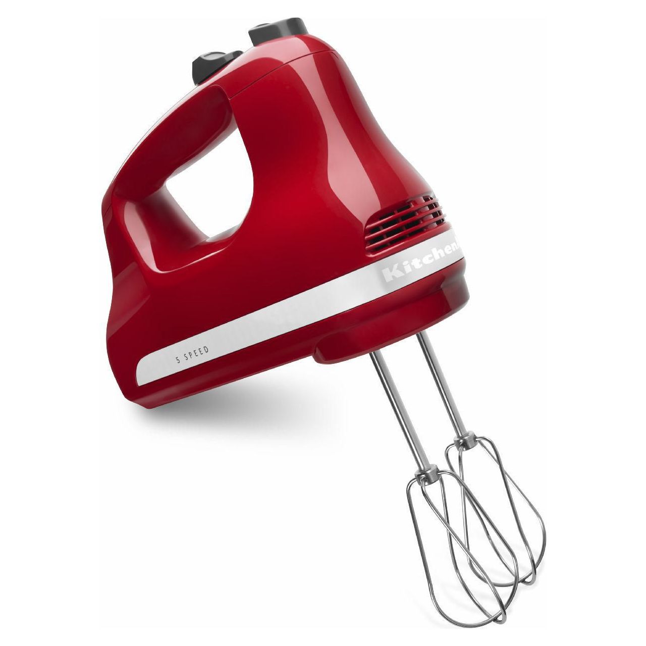 Batteur à main Ultra Power 5 vitesses Rouge   - Kitchenaid - Batteur à main - KHM512ER - La Guilde Culinaire