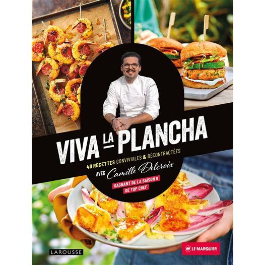 Viva la plancha    - Larousse Ed. - Livre de cuisine -  - La Guilde Culinaire