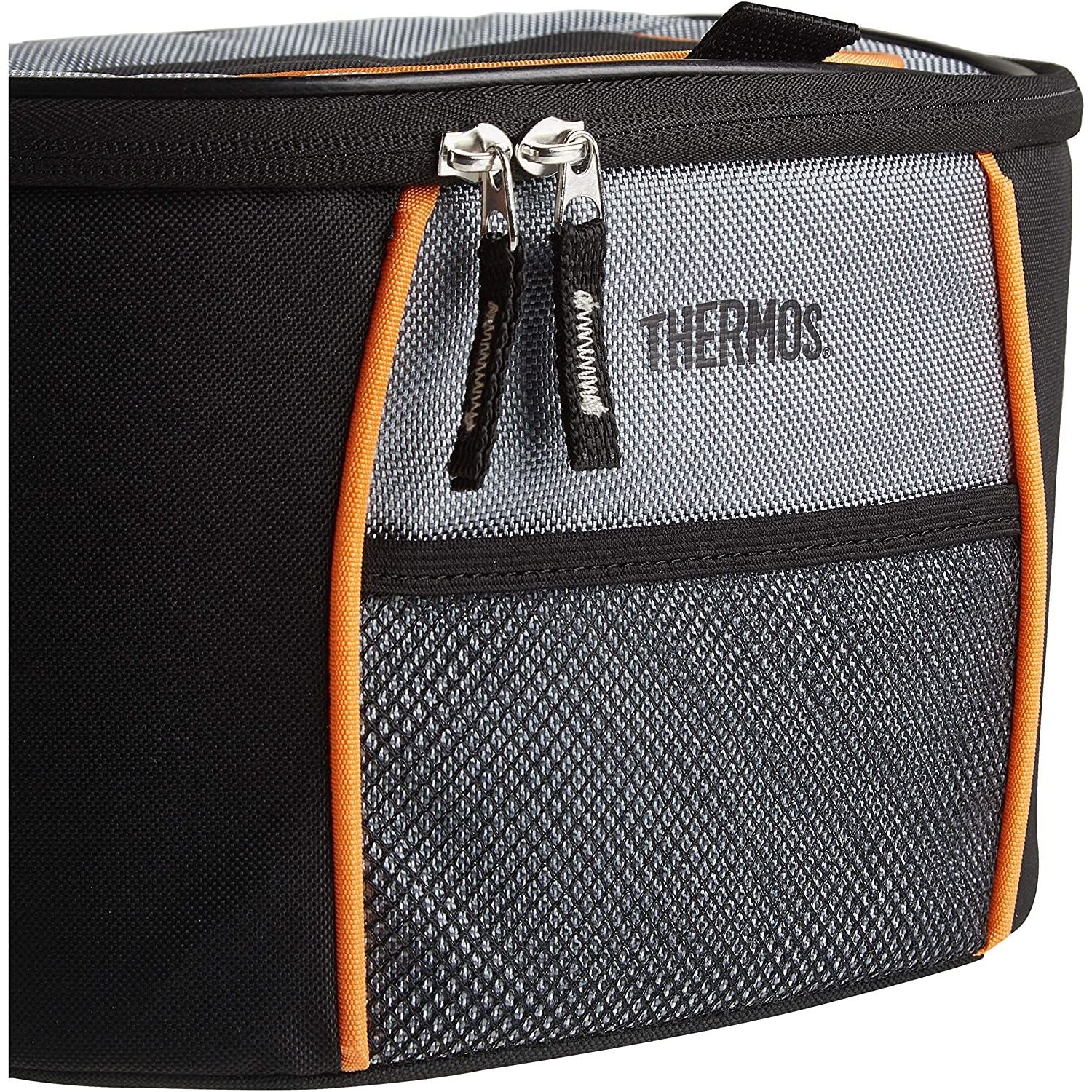 Refroidisseur 6 canettes Element 5 - Noir/Orange !    - Thermos - Sac à lunch -  - La Guilde Culinaire