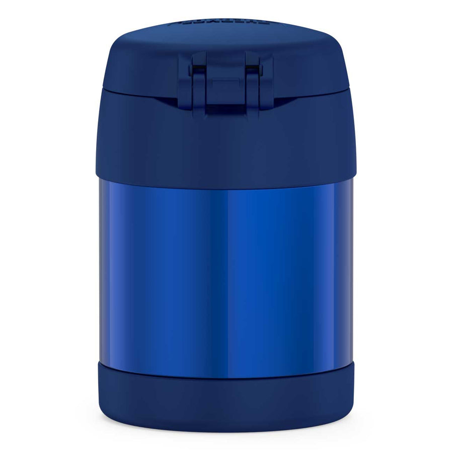 Contenant alimentaire Funtainer en acier inoxydable avec cuillère 10oz - Bleu Marine    - Thermos - Contenant pour aliment - 