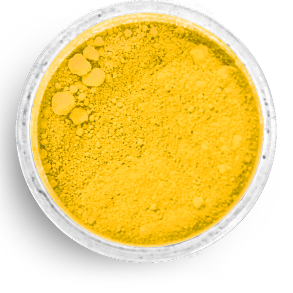 Colorant alimentaire naturel jaune clair en poudre lipodispersible
